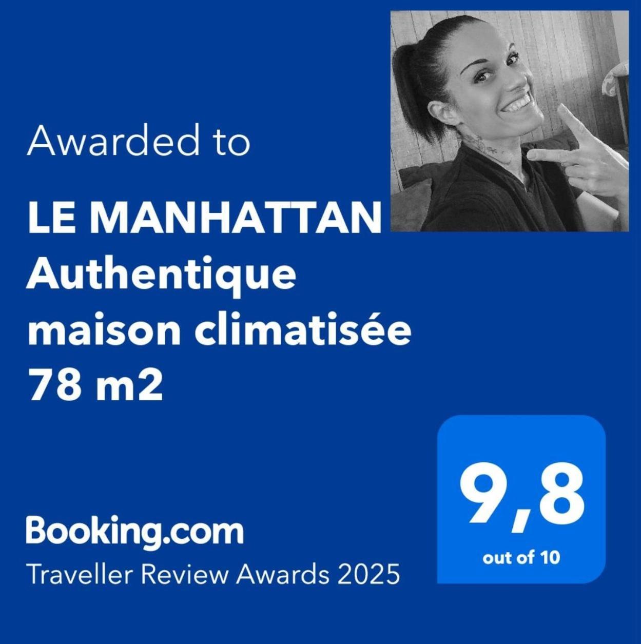 Le Manhattan Authentique Maison Climatisee 78 M2 Brasles Kültér fotó
